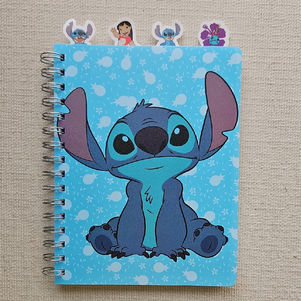 Disney Stich 4 Tab Journal